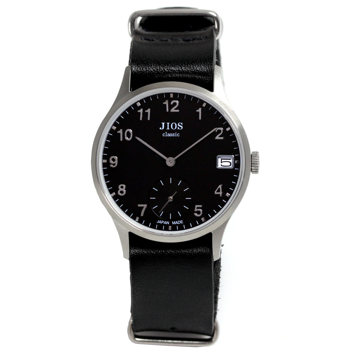 腕時計 メンズ レディース 日本製 革ベルト 栃木レザー ブランド JIOS ジオス Made in JAPAN |  | 01