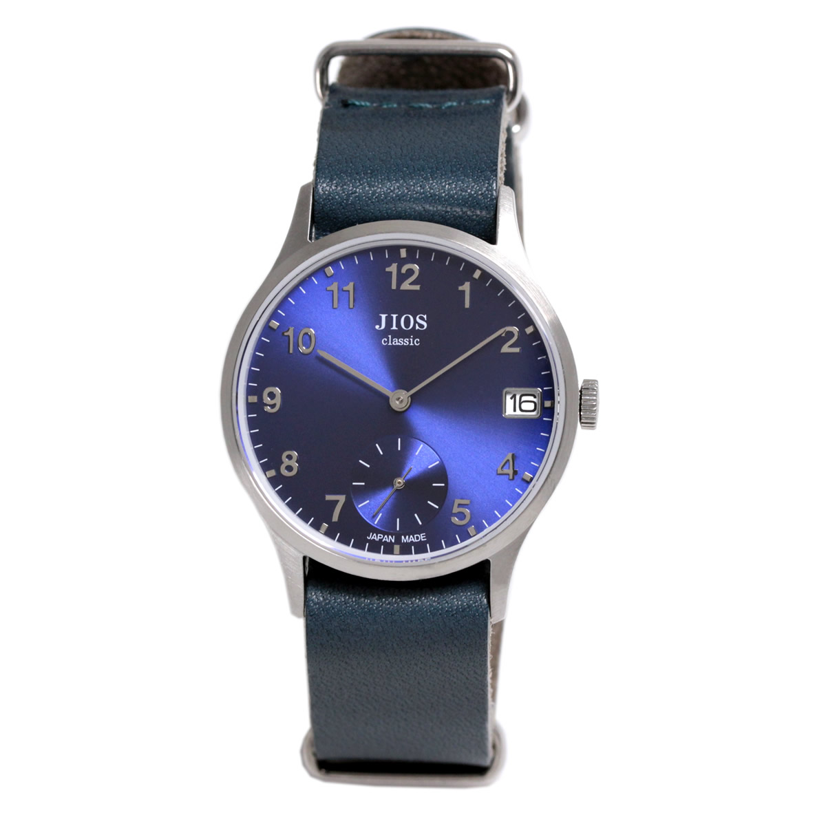 腕時計 メンズ レディース 日本製 革ベルト 栃木レザー ブランド JIOS ジオス Made in JAPAN |  | 03