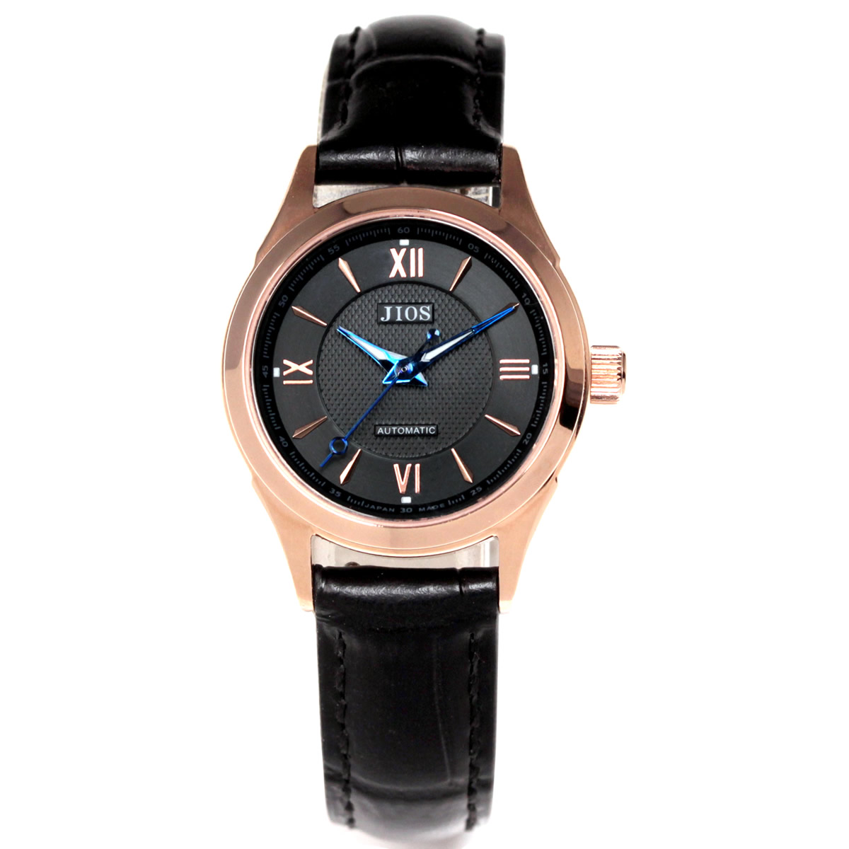 腕時計 レディース 自動巻き 日本製 革ベルト 本革 ブランド JIOS ジオス Made in JAPAN |  | 18