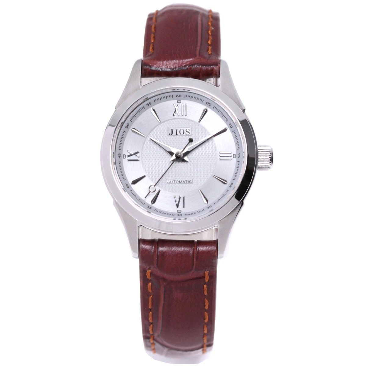 腕時計 レディース 自動巻き 日本製 革ベルト 本革 ブランド JIOS ジオス Made in JAPAN |  | 01