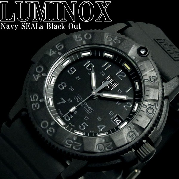 ルミノックス ブラックアウト ミリタリー 腕時計 メンズ LUMINOX