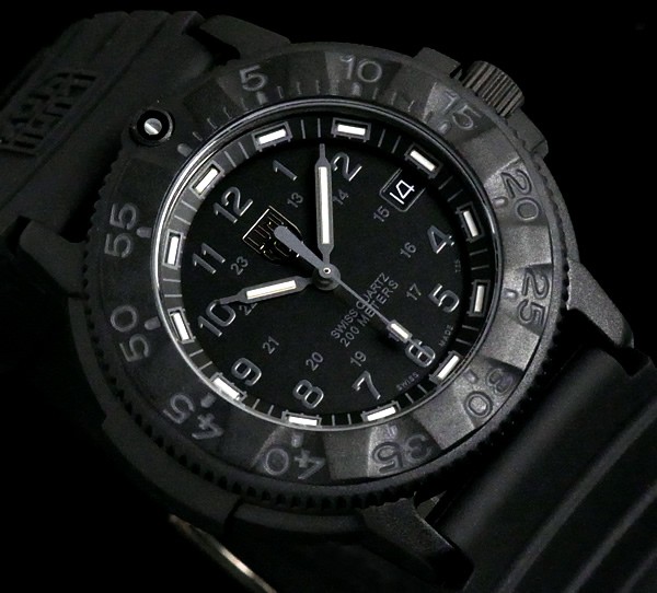 ルミノックス ブラックアウト ミリタリー 腕時計 メンズ LUMINOX BLACK