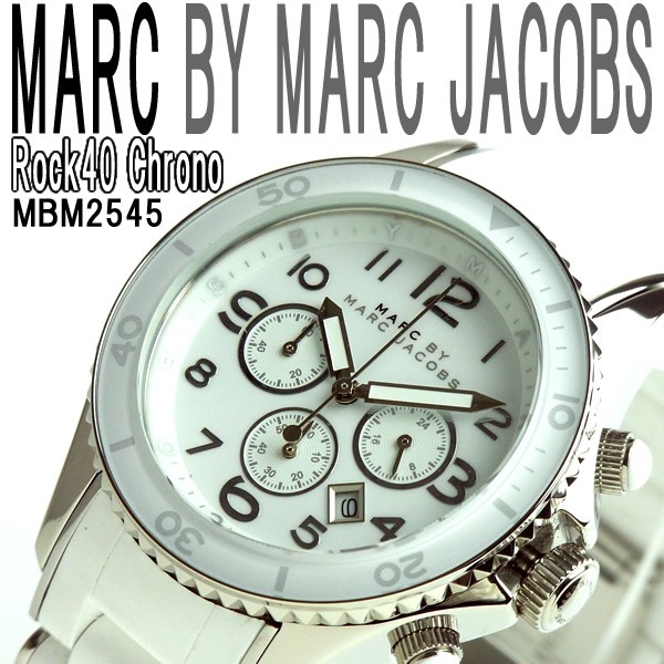 MARC BY MARC JACOBS 腕時計 マークバイマークジェイコブス クロノ