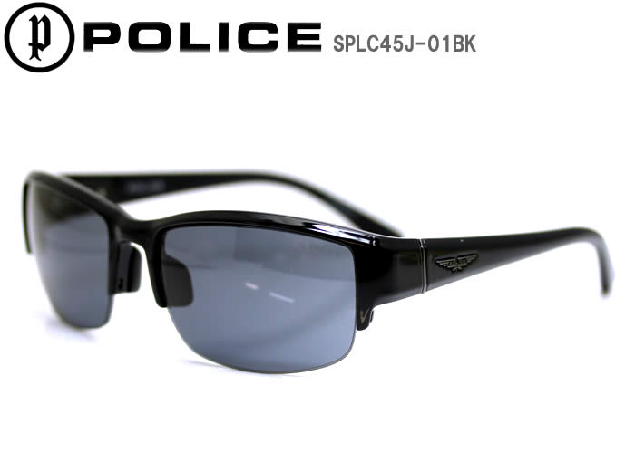 POLICE（ポリス） サングラス メンズ ブランド SPLC45J 01BK : HAPIAN