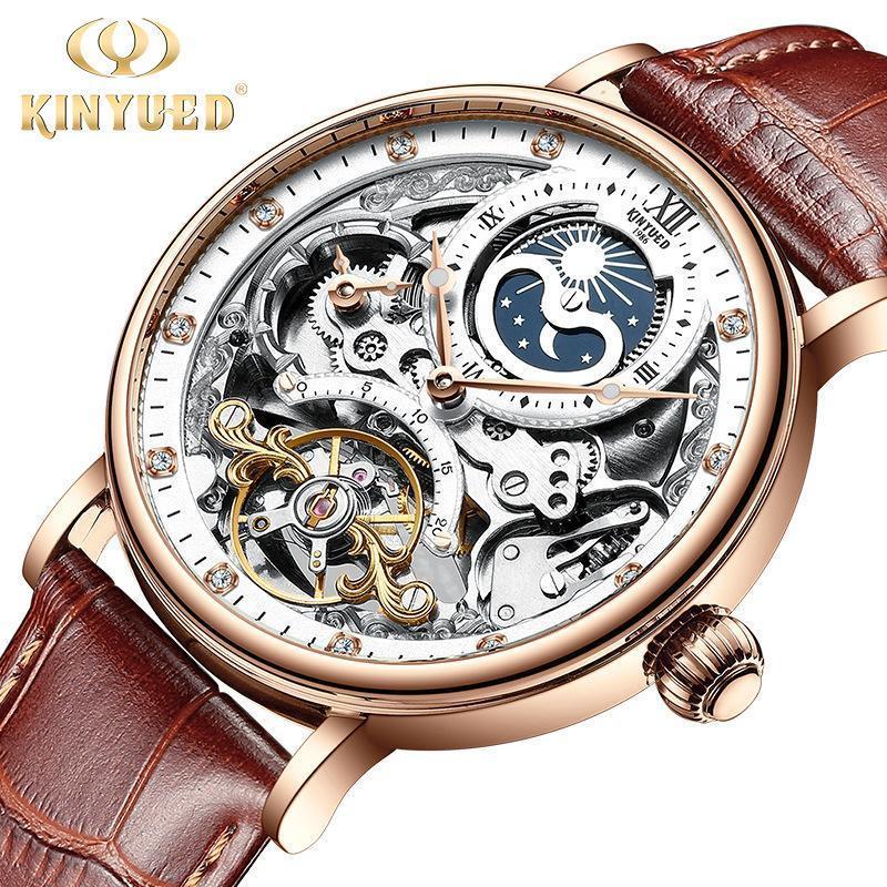 スケルトン×自動巻きの傑作｜高級防水メンズ腕時計　ブリンブリン 赤字覚悟!腕時計 メンズ 自動巻き 機械式 スケルトン パワー