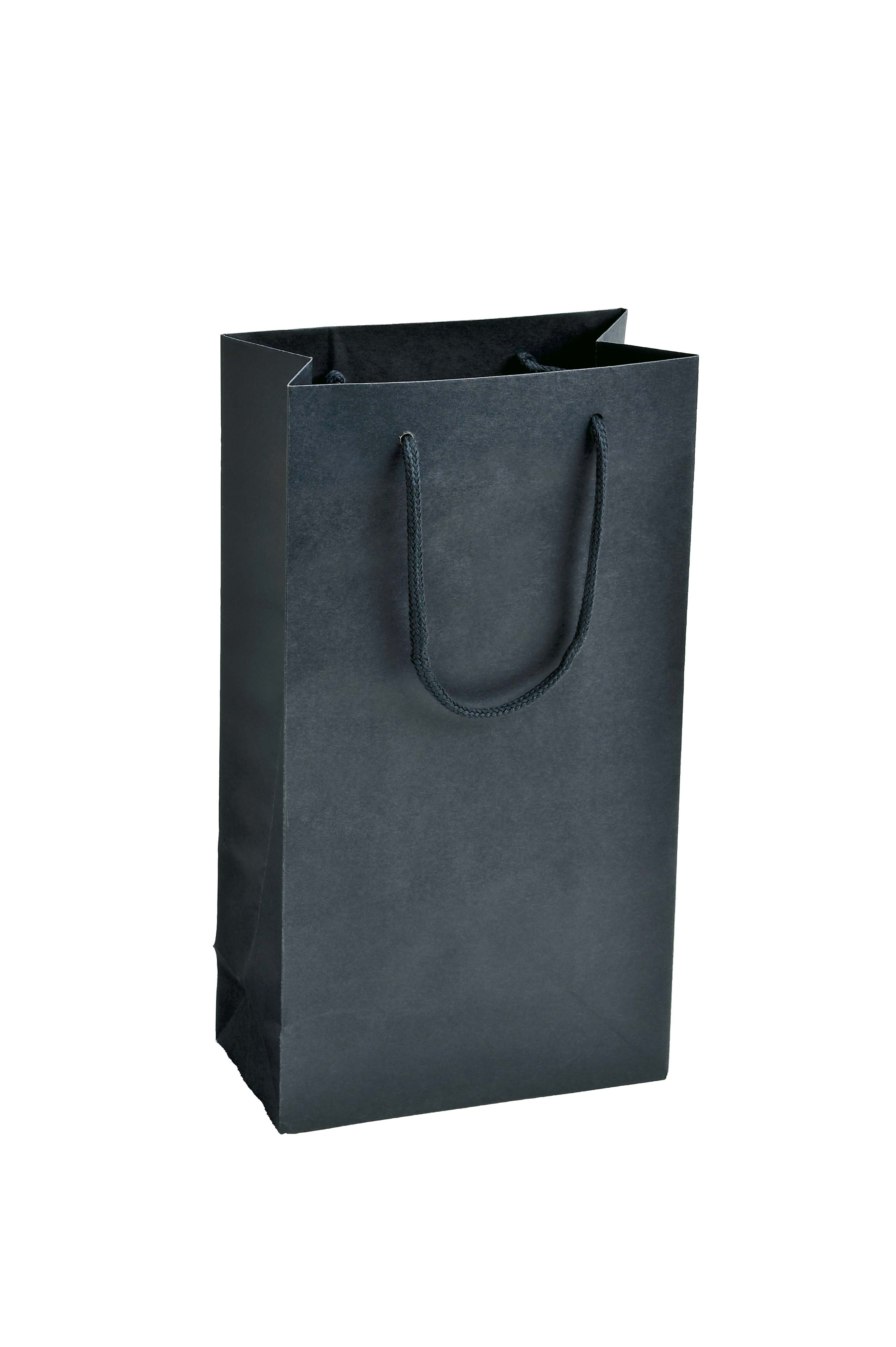 ワイン用手提紙袋 未晒カラー印刷 ワイン2本用 5枚入 選べるカラー エンジ/コン |  | 02