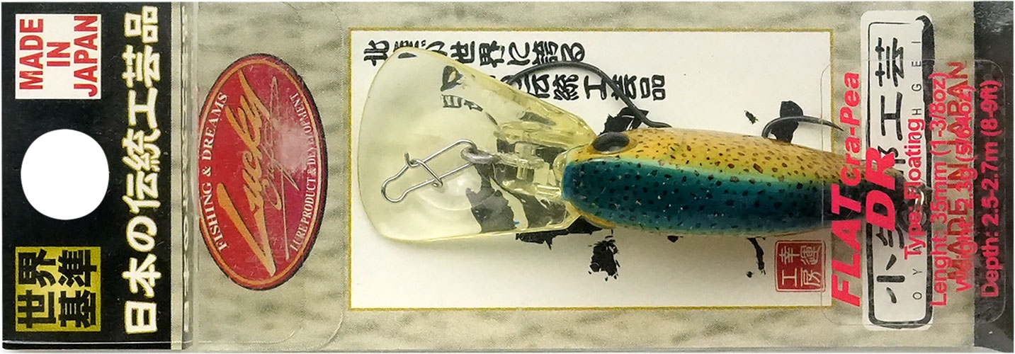 ラッキークラフト フラットクラ・ピーDR - イカ皮貼り | LUCKY CRAFT | 18