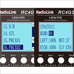 Radiolink RC4GS V3 5CH 2.4GHz プロポセット RC カー ボート Radiolink RC4GS V3 5CH 2.4GHz プロポセット RC カー ボート