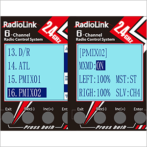 Radiolink RC6GS V3 2.4G プロポセット RCカー、船用 R7FG 距離600M