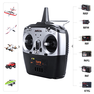 Radiolink T8FB 8 チャンネル RC プロポセット Transmitter Receiver