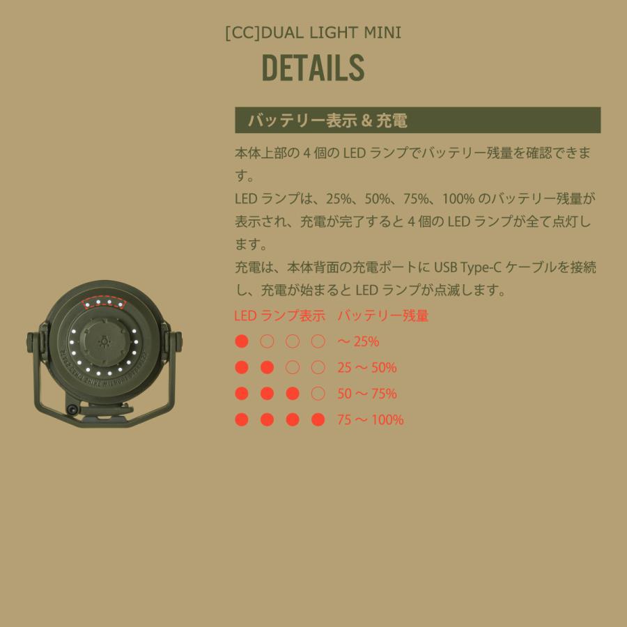 CARGO CONTAINER DUAL LIGHT MINI デュアルライトミニ ランタン