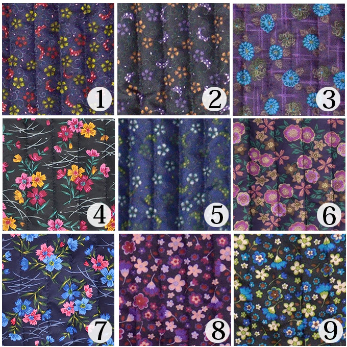 キルトもんぺ 中綿入 日本製 LL/3L カラーバリエーション（拡大）