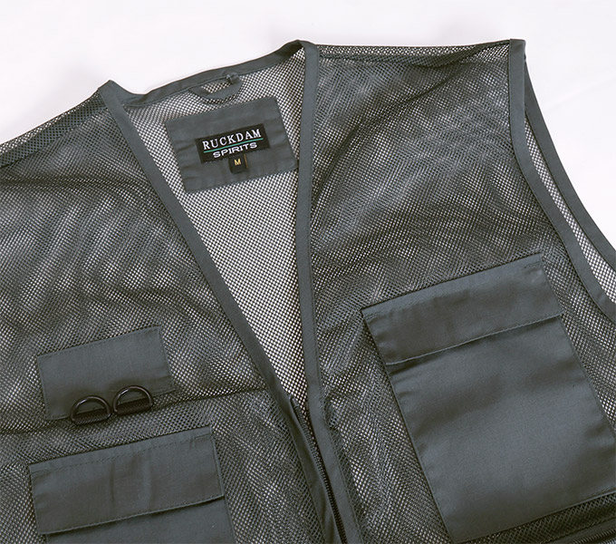 メンズ総裏メッシュ ブルゾン 詳細１