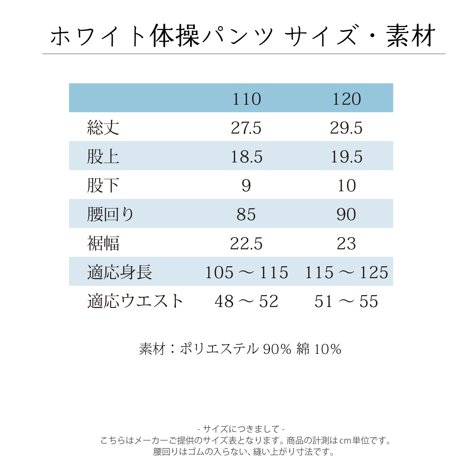 体操服セット V ネック体操服 ホワイト体操パンツ 男の子 女の子 110cm
