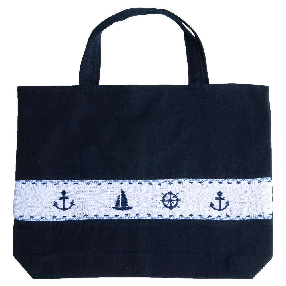 MARIN（マリン） レッスン 手刺繍 スモッキング レッスンバッグ&巾着