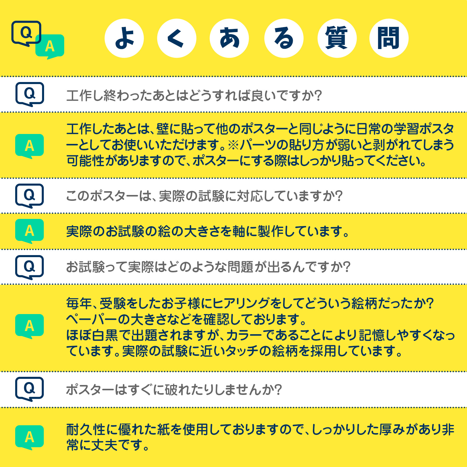 お受験教材 きせつのおべんきょう(R)ポスター 工作版 台紙付き 季節の