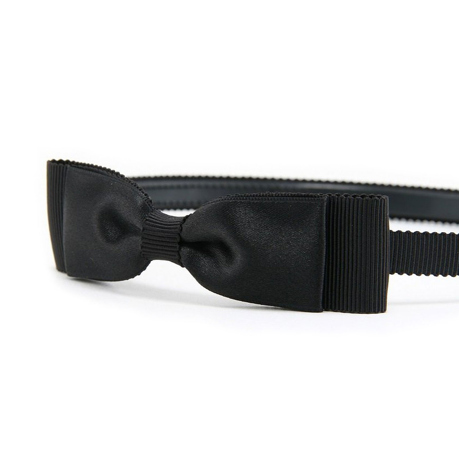 グログランとサテンリボンカチューシャ 完全日本製 百貨店品質 : お