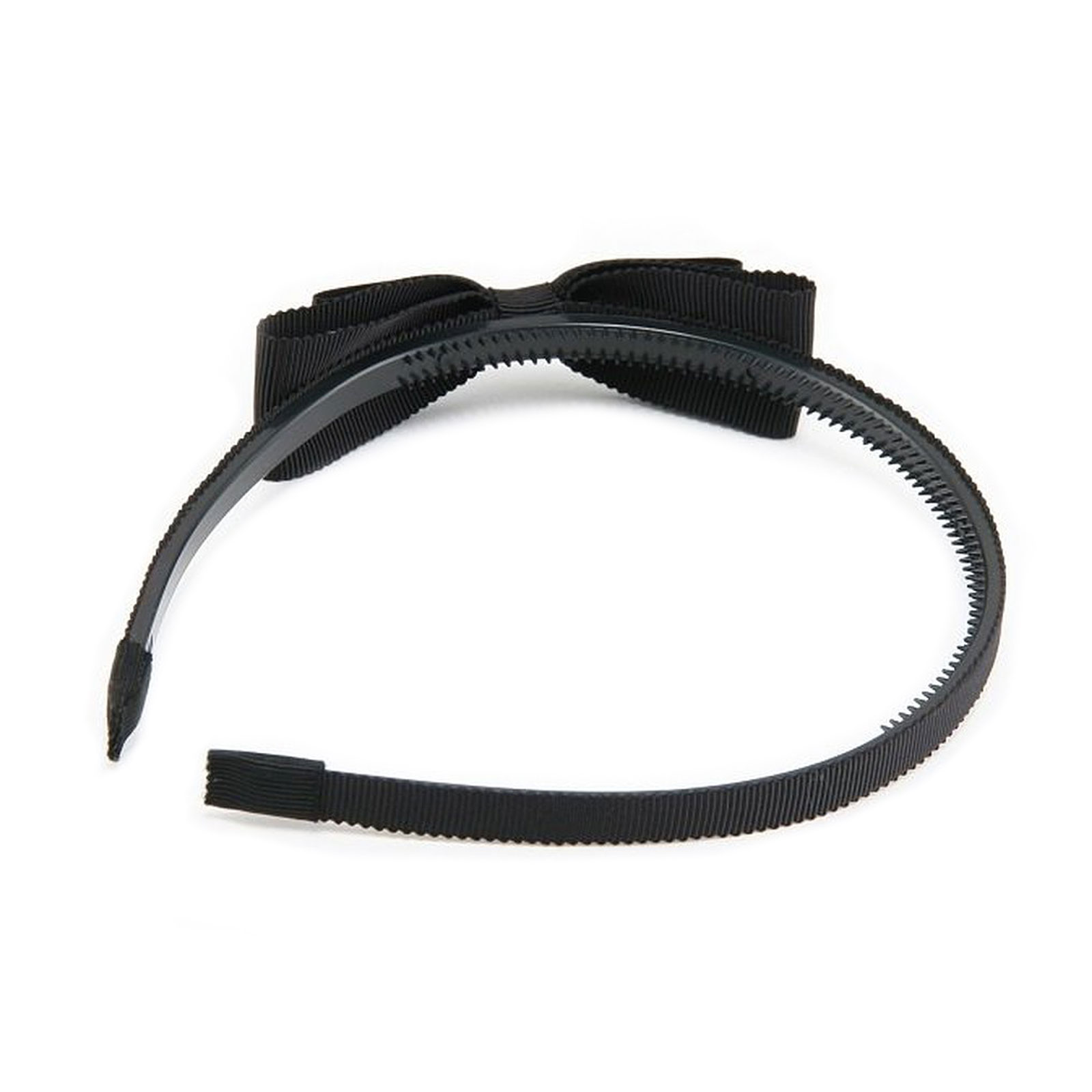 グログランとサテンリボンカチューシャ 完全日本製 百貨店品質 : お