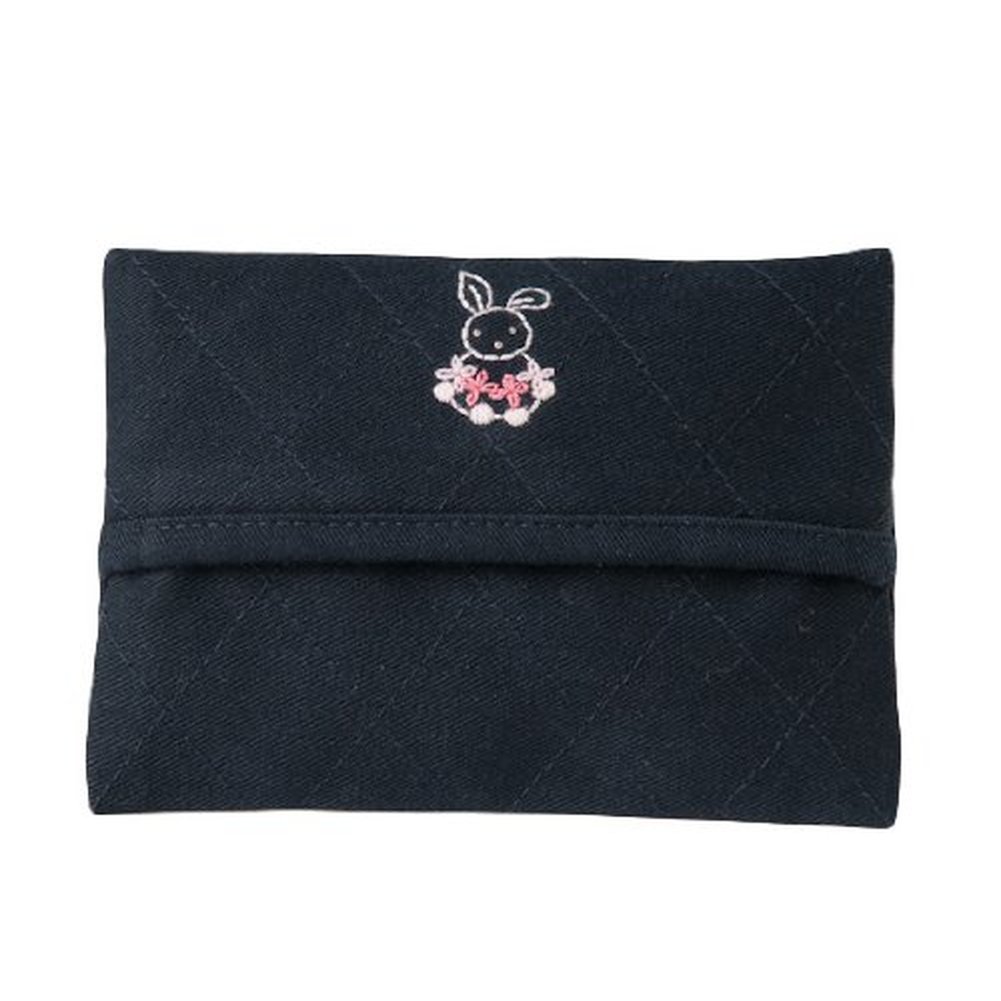 手刺繍ティッシュケース