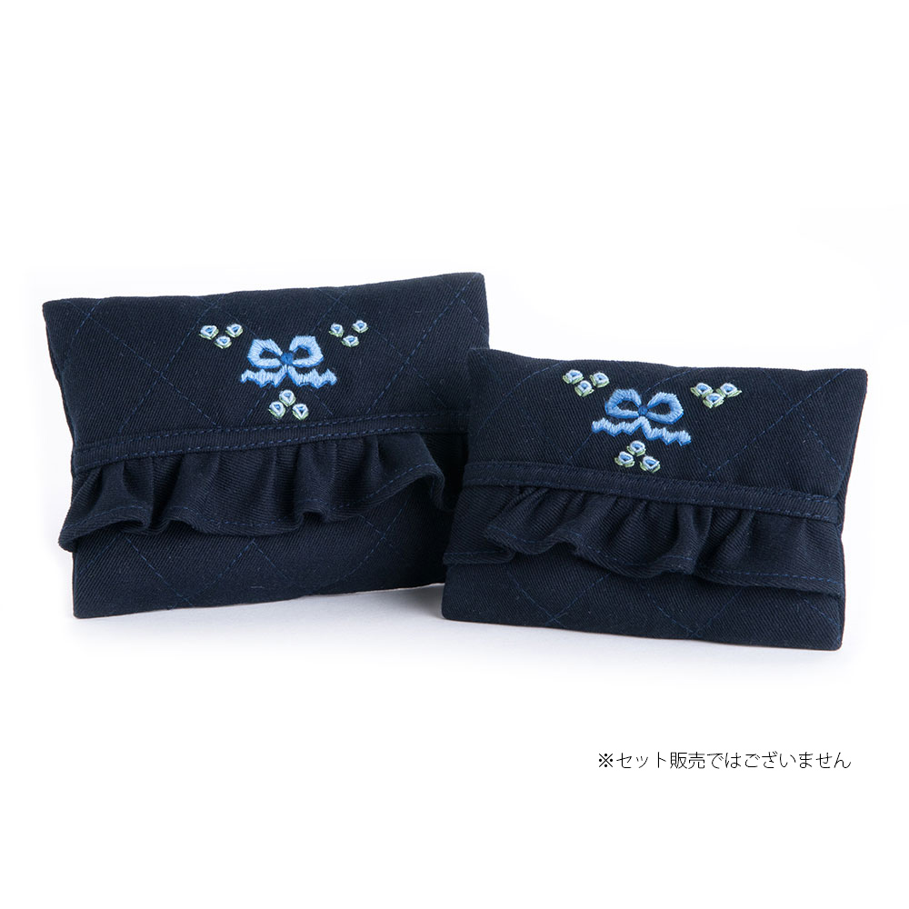 手刺繍ティッシュケース