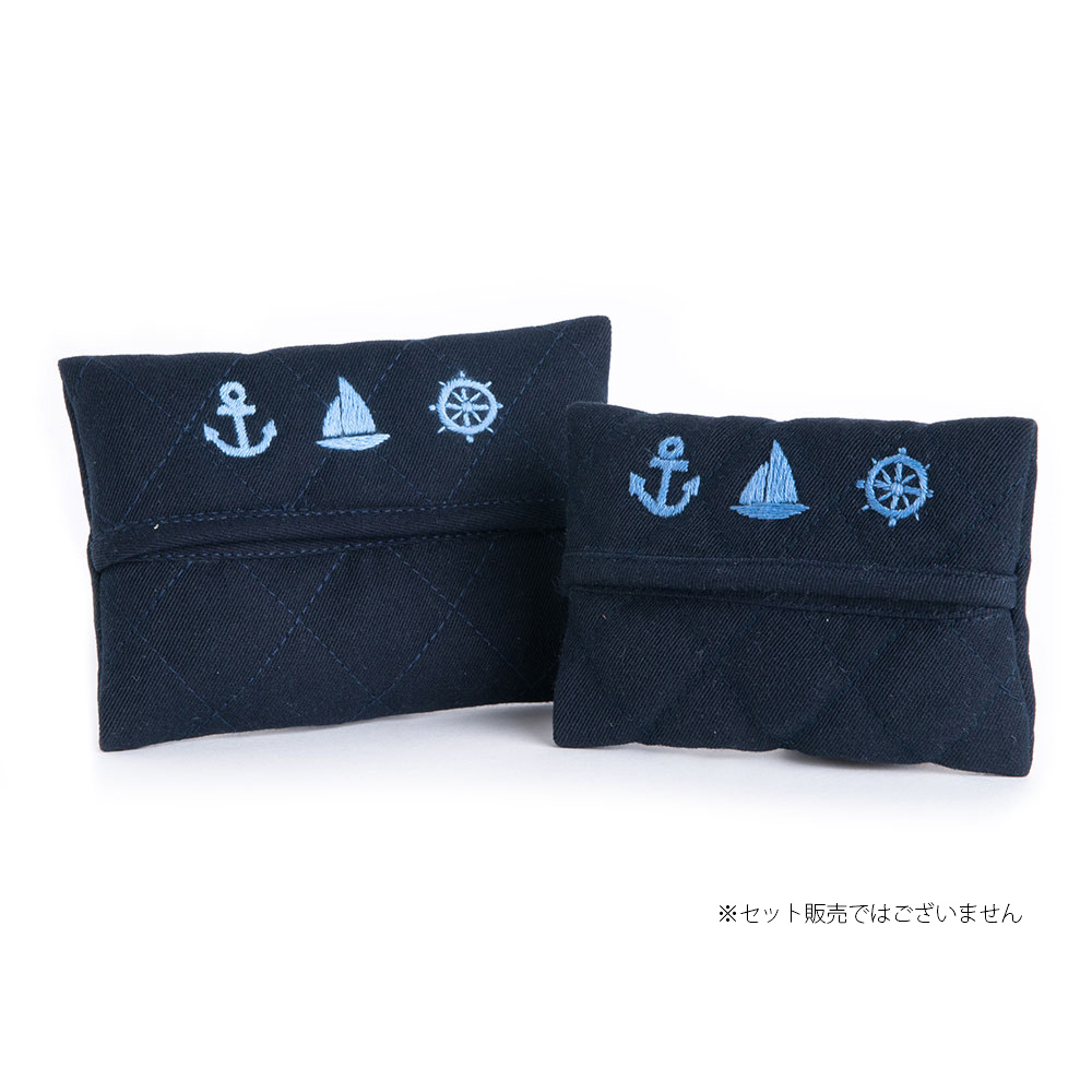 手刺繍ティッシュケース