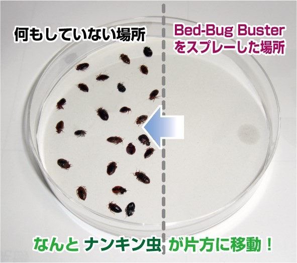 おすすめする理由５つのポイント トコジラミ(南京虫)対策・ベッドバグ予防　Bedbug Buster travel