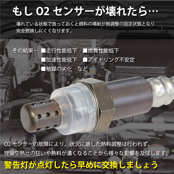 ダイハツ O2センサー エキマニ側 エキパイ側 2本セット エッセ L245S
