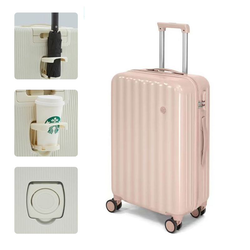 スーツケース Sサイズ Mサイズ 小型 超軽量 機内持ち込み カップホルダー 充電 USBポート キャリーケース キャリーバッグ ビジネス 旅行 出張  38L 51L