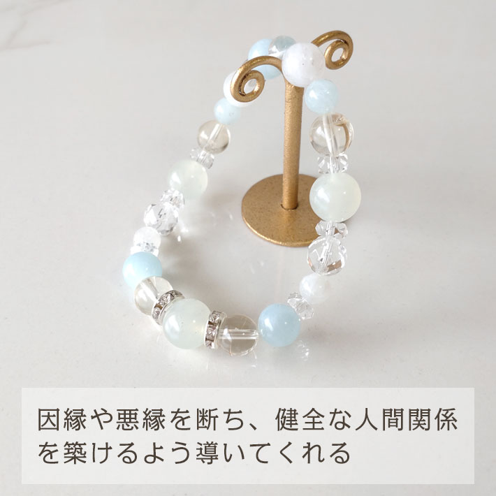 パワーストーン ブレスレット レディース グリーンサーペンティン