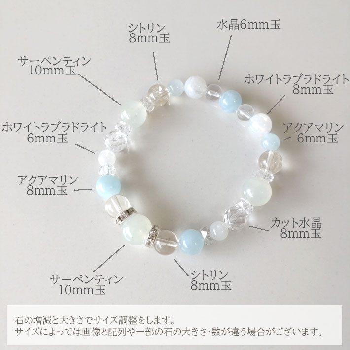 パワーストーン ブレスレット メンズ レディース グリーン
