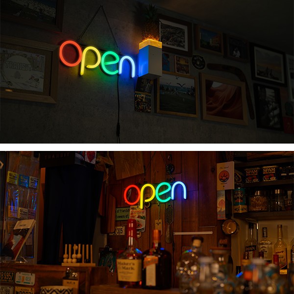 LEDネオンサイン OPEN インテリア ライト LED ネオンサイン 看板