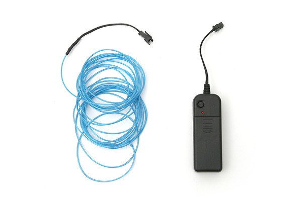 ELワイヤー 電池BOXセット EL直径1.4mm 長さ1m