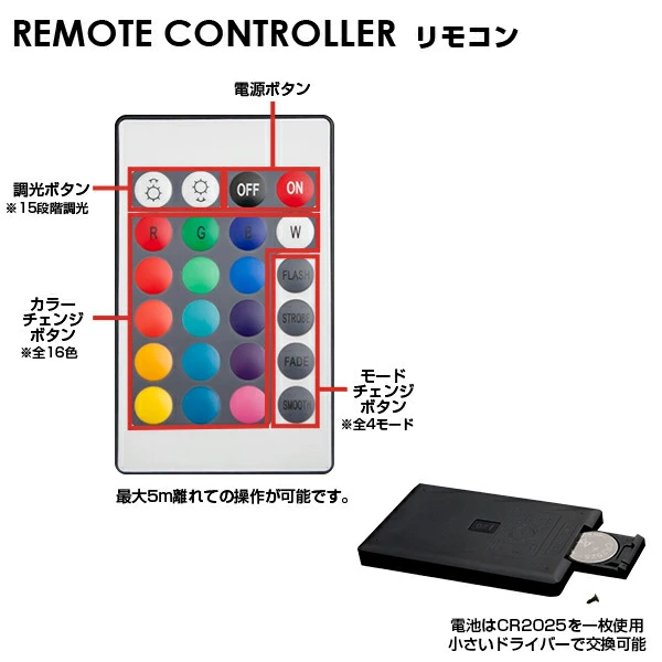 光る サイドテーブル