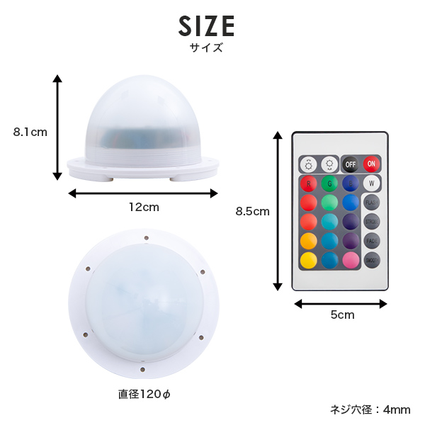 光る インテリア LED ユニット