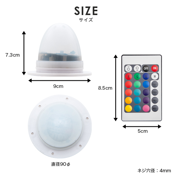 光る インテリア LED ユニット