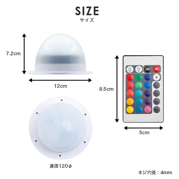 光る インテリア LED ユニット
