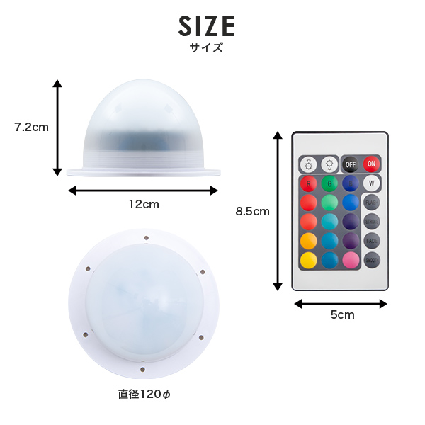 光る インテリア LED ユニット