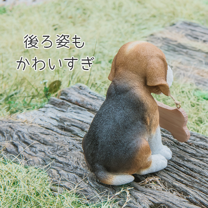犬 置物 ガーデニング ウェルカムボード 雑貨 ガーデン オーナメント