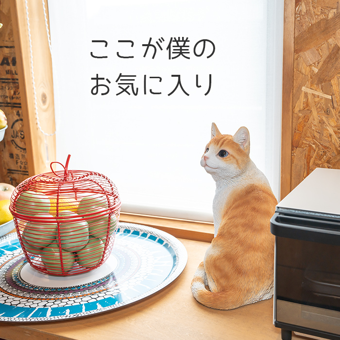 猫 子猫 置き物 オブジェ