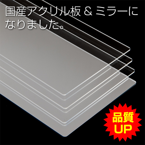 STAGE360用 アクリル板&背面ミラーセット SSサイズ コレクションケース