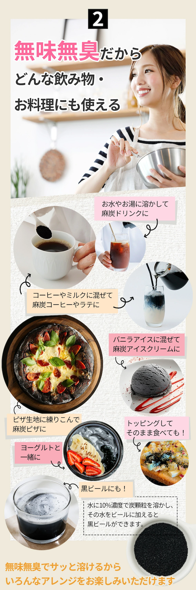 Purify 飲む麻炭活性炭