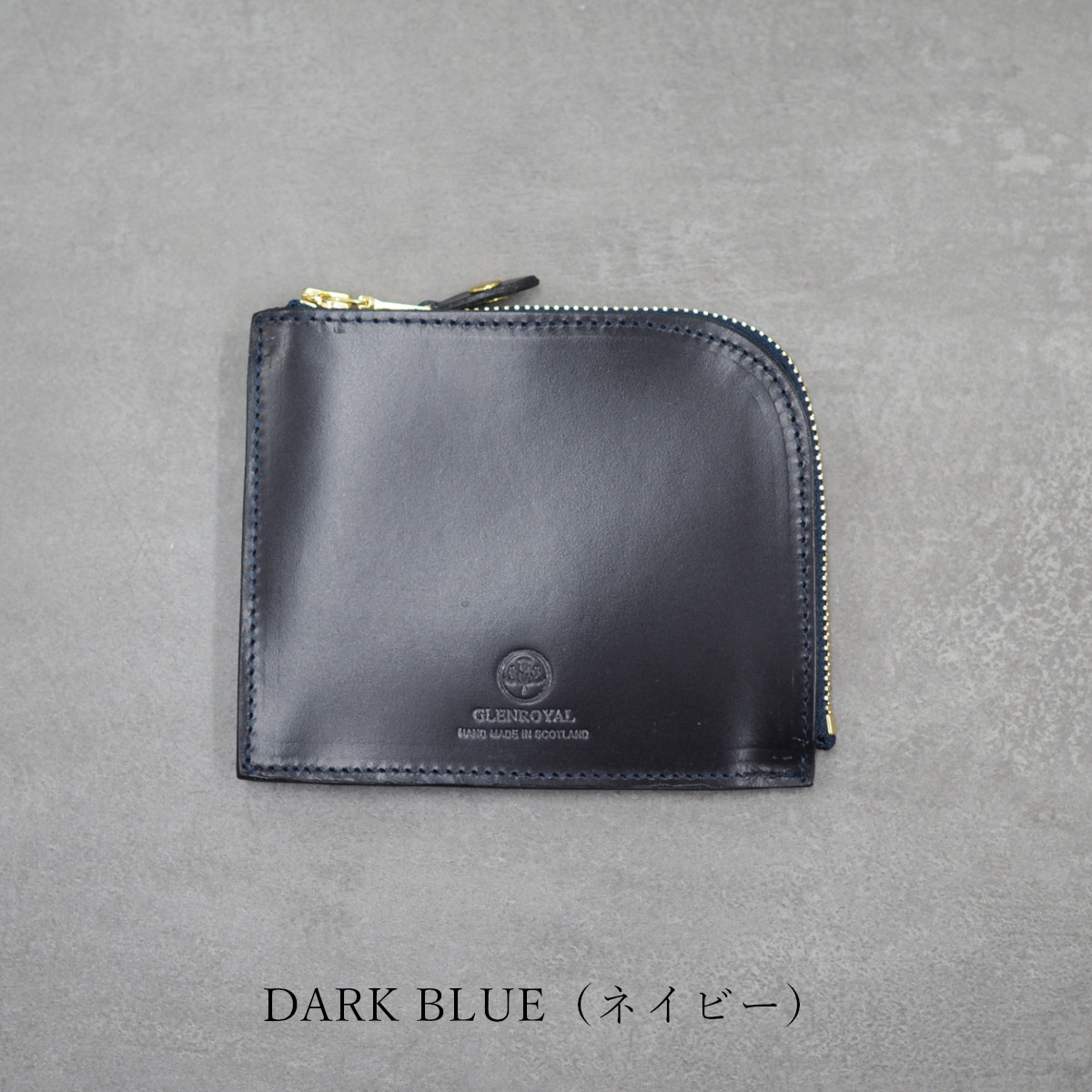 GLENROYAL グレンロイヤル 6043 ZIP MINI PURSE WITH GUSSET ...