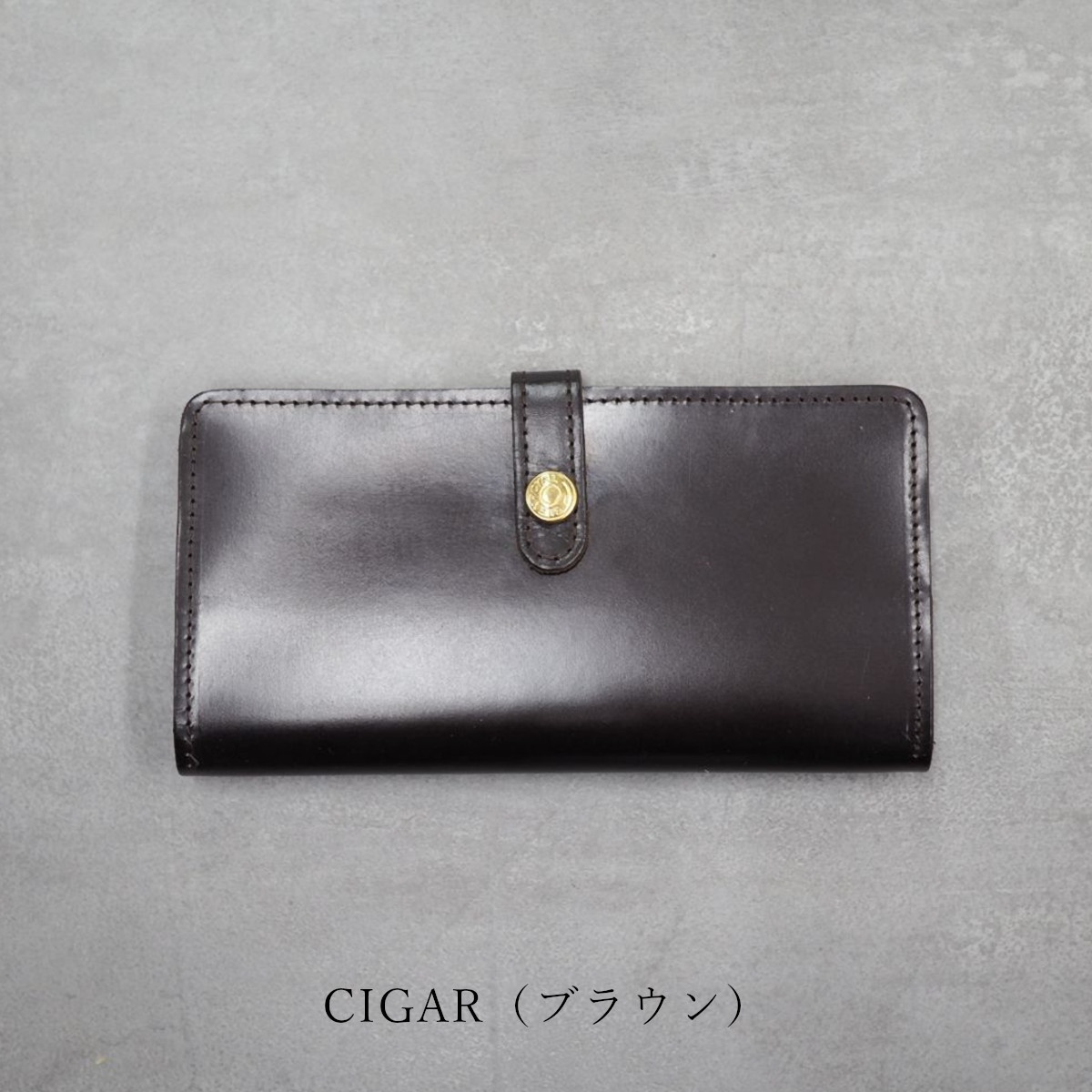 GLENROYAL グレンロイヤル 6178 ROUND LONG PURSE ラウンドロングパース フラップ 長財布 二つ折り