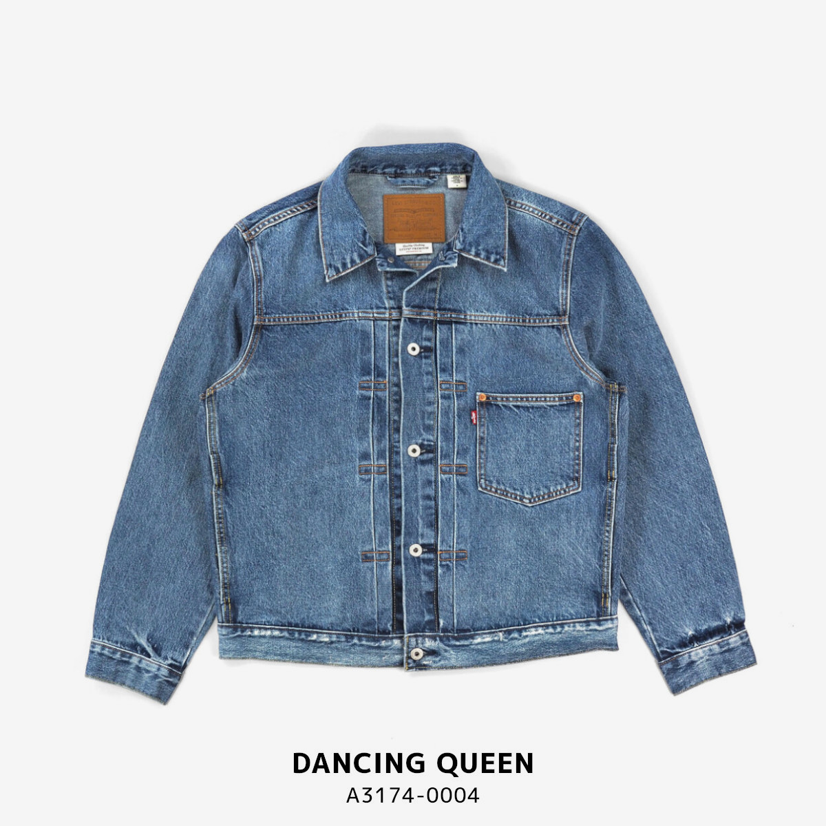 【新品未使用品】LEVI'S PREMIUM TYPE1 Gジャン 大戦モデル Levi's（リーバイス） A3174 TYPE1 TRUCKER タイプ1 ファースト デニム