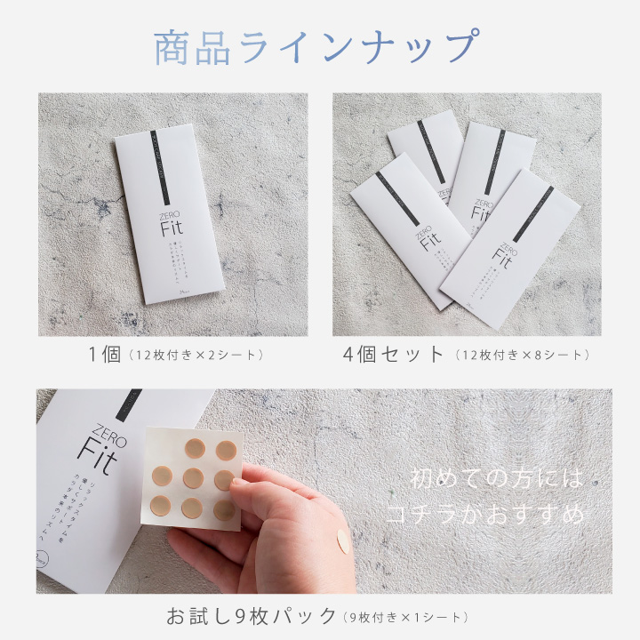 HAPPY TALK（ハッピートーク） 健康シール ZERO Fit 24枚入り | 健康