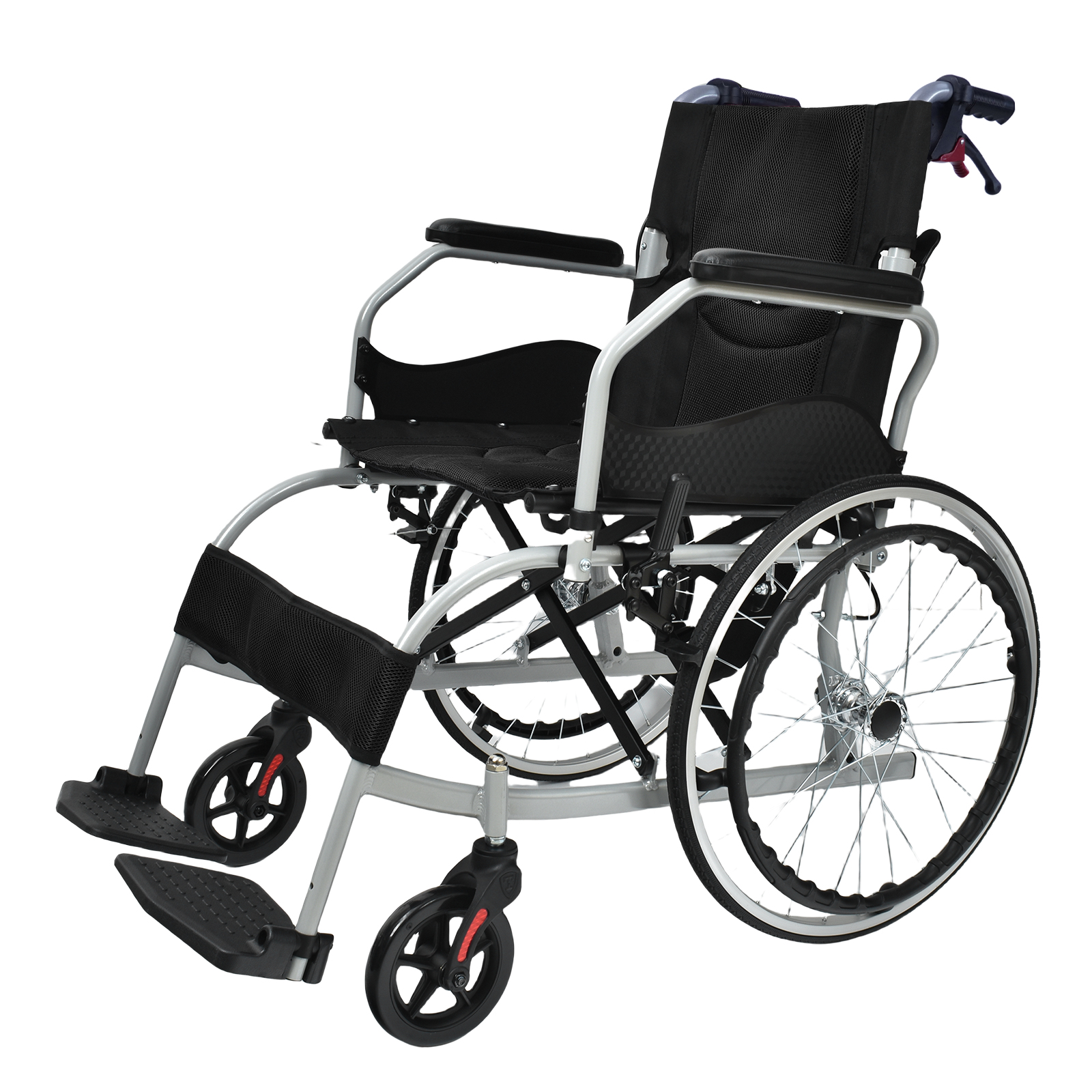 軽量車椅子 介助用車いす アルミ製 折りたたみ式 の通販 価格35800円 