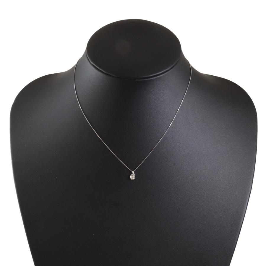 PT850/PT900　ダイヤモンド　ネックレス　ペンダント　約40cm Pt850/Pt900 ダイヤモンドペンダント 約40cm 0.40ct 約2.8g