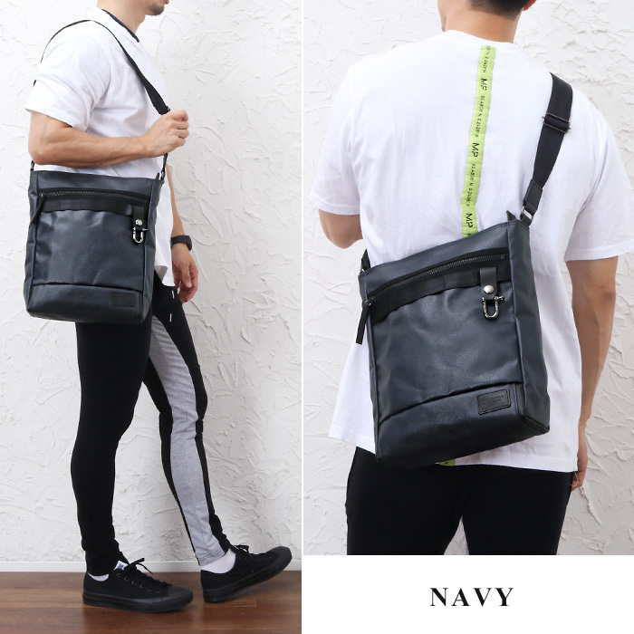 未使用✨森野帆布 A4可 リュック バックパック レザー 肩掛け 黒