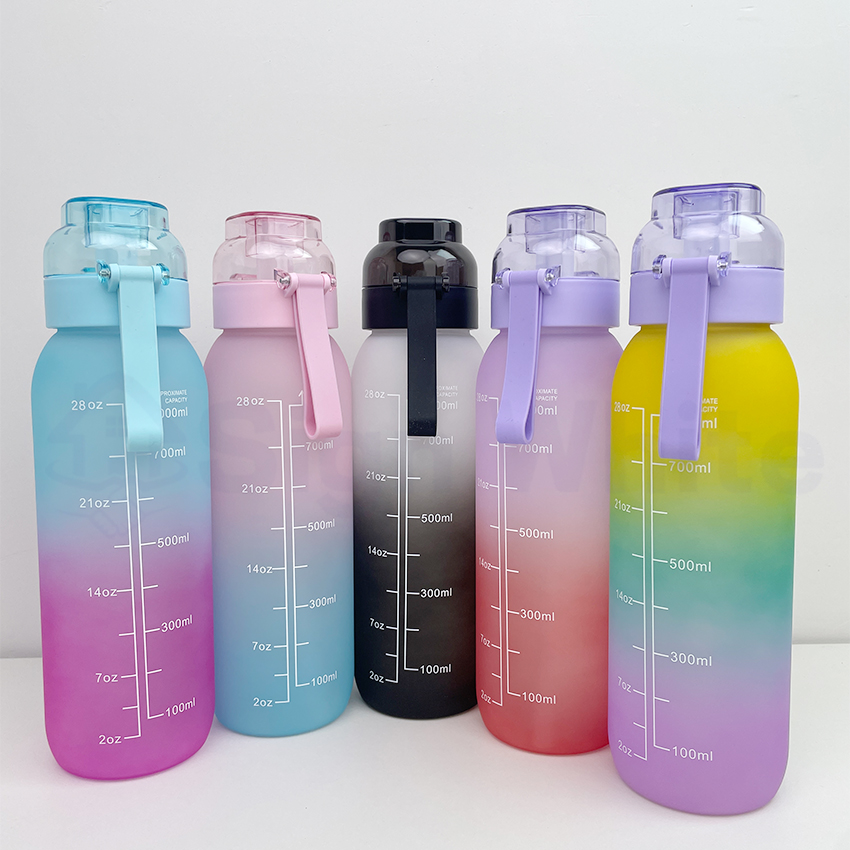 味が変わる 水筒 フレーバーカプセル付き 1000ml 水筒 大容量 ウォーターボトル フレーバーカプセル スポーツドリンクボトル  スポーツ用水筒 | ブランド登録なし | 16