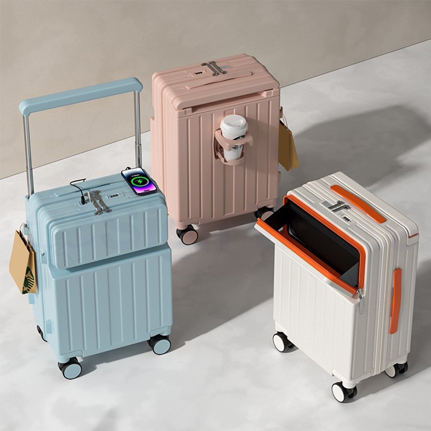 多機能 スーツケース 大容量 usbポート付き Type-cポート Sサイズ M